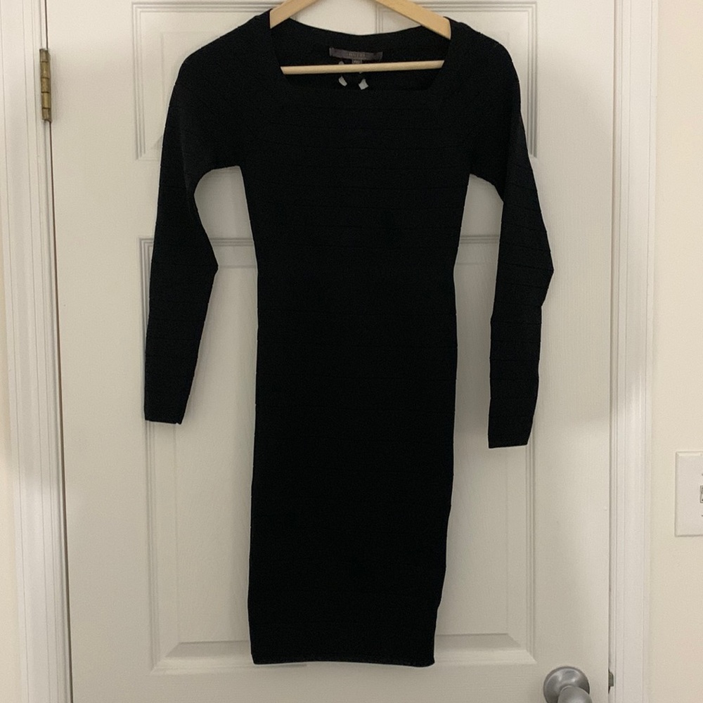 GUESS Womens Bandage knee length dress